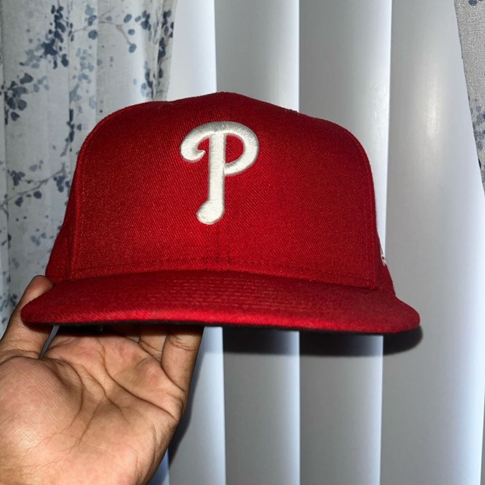 New Era Black and Red 59FIFTY Cap